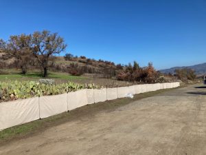 SOXfence solutions for slope erosion