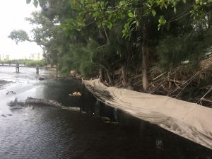 DredgeSOX solutions for lake bank erosion